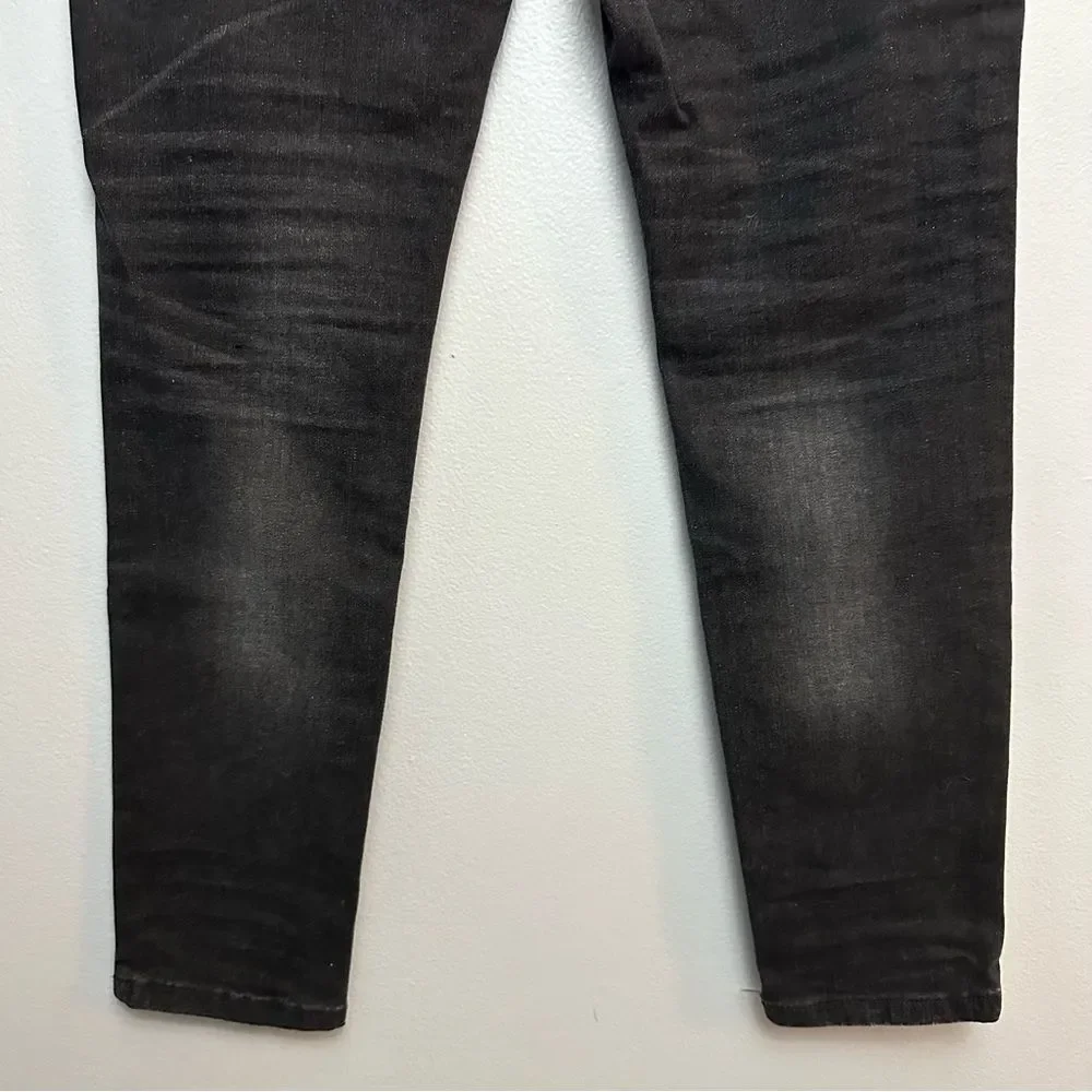 Arizona Jean Co Faded Black Super High Rise Denim Jeans NWT Juniors Size 9